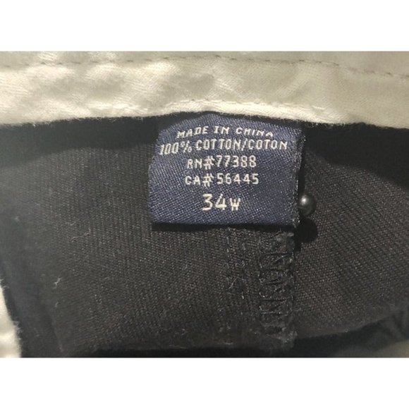 J. Crew Essential chino Front flat cotton size 34w - Picture 3 of 5